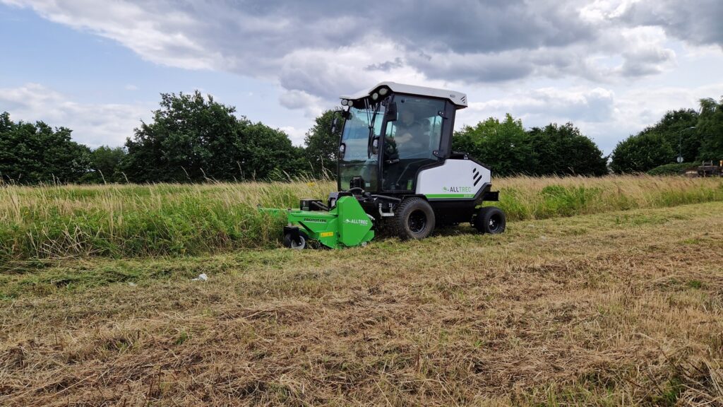 PROTOTYPE Electric Flail Mower by AllTrec AllTrec